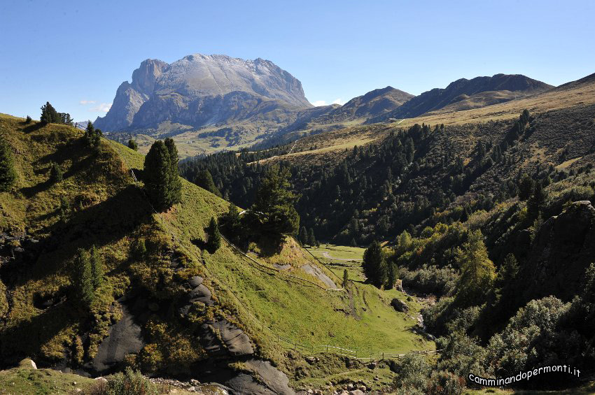 042 Sasso Piatto - A destra le Creste di Siusi.JPG